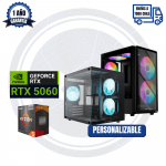PC GAMER RTX 5060, AMD Ryzen 5 5500X3D, 8GB RAM 3200MHZ, 512GB M2
