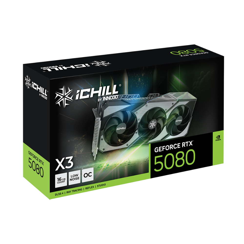 Tarjeta de video INNO3D GeForce RTX 5080 ICHILL X3 V2 16GB - Imagen 10