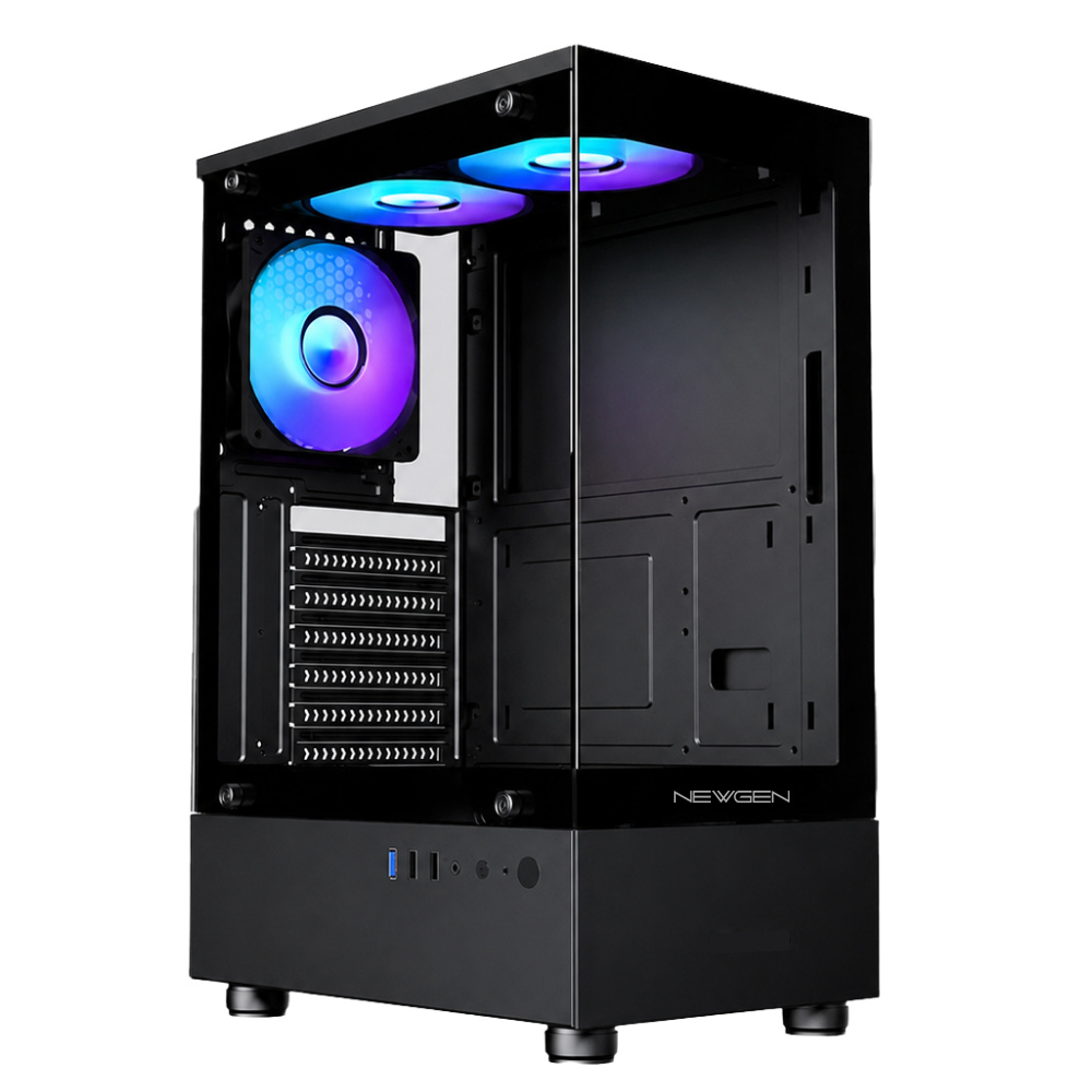 Gabinete NEWGEN NEO ATX (3 FANS ARGB) - Imagen 4
