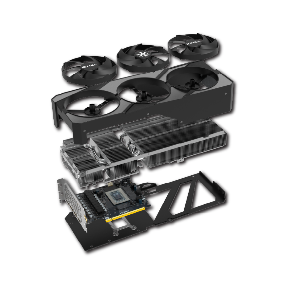 Tarjeta de video INNO3D GeForce RTX 5080 ICHILL X3 V2 16GB - Imagen 9