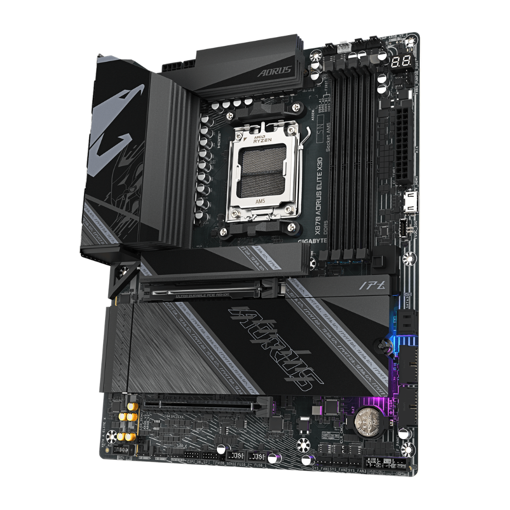 Placa Madre Gigabyte X870 Aorus Elite X3D - Imagen 2