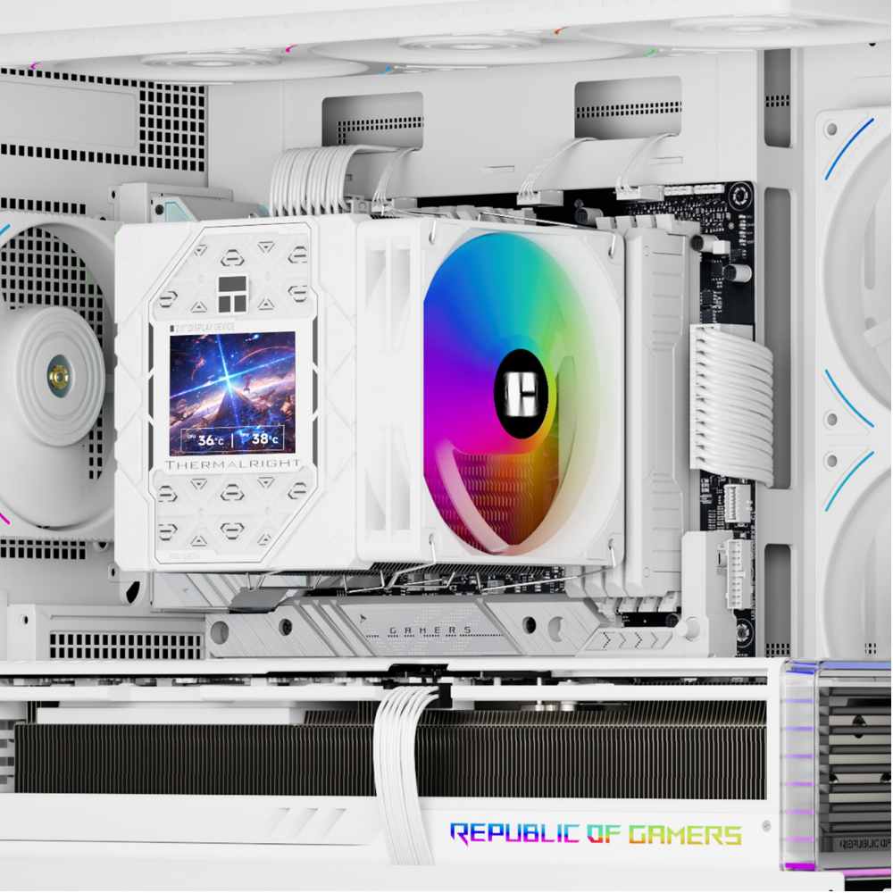 Cooler CPU Thermalright Peerless Assassin 120 Vision ARGB White - Imagen 3