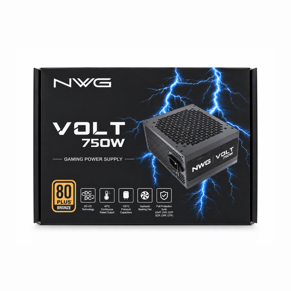 Fuente de Poder NWG VOLT 750W Certificacion Bronce - Imagen 5