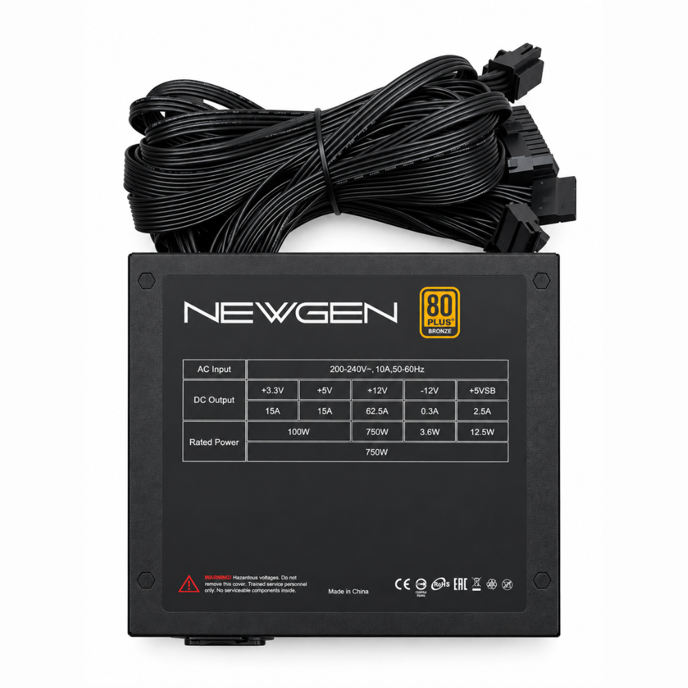 Fuente de Poder NWG VOLT 750W Certificacion Bronce - Imagen 3